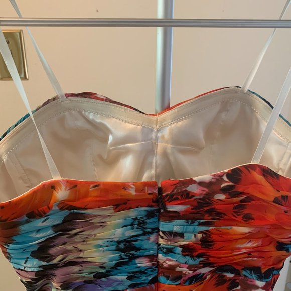 Aidan Mattox Strapless Maxi Dress Size 0 - Picture 2 of 4